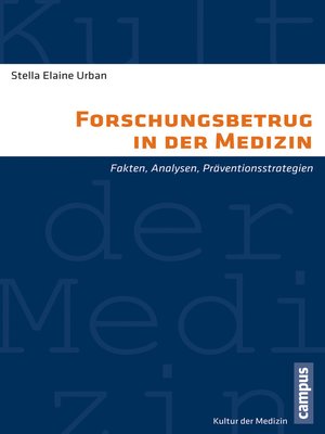 cover image of Forschungsbetrug in der Medizin